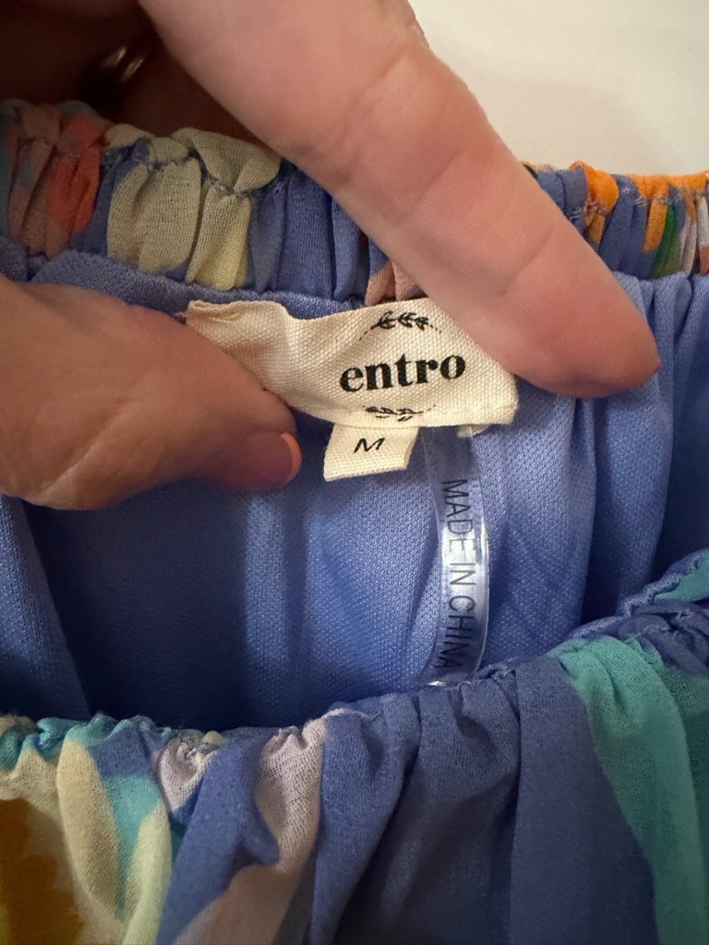 entro Lavender Multi-Color Floral Maxi Dress - Picture 2 of 6
